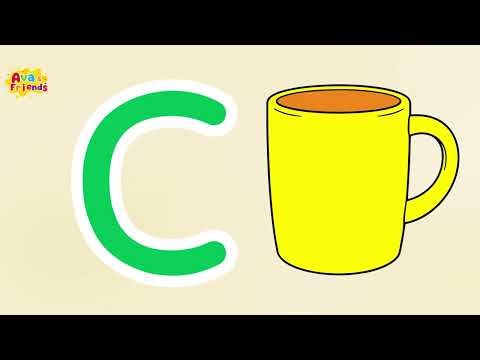 The Letter C | C for Cat Car Cup | Learn ABC Phonics for Kids