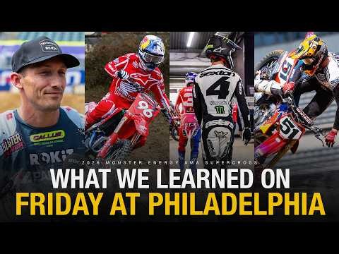 Sexton's new engine, Philadelphia's storm, MXGP influence | What we learned on Friday