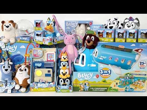 ASMR BLUEY and BINGO Toys 🩵 Collector's Toys Mini Figures Surprise Oddly Satisfying Toy Unboxing