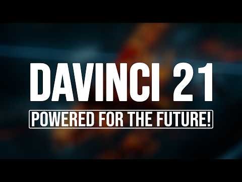 Davinci Resolve 21 - ALL New Features For the Future!