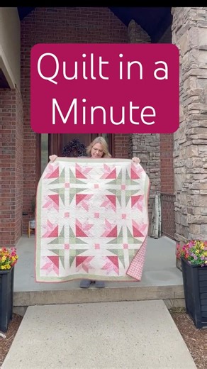 Watch me make this gorgeous Dancing Lilies quilt!