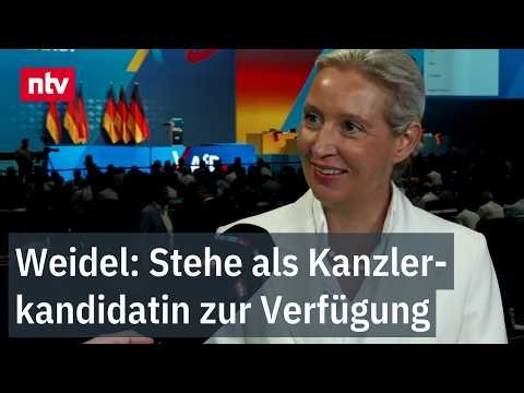 "Es geht nicht um Hautfarben" - ntv-Interview mit der wiedergewählten AfD-Vorsitzenden Weidel | ntv
