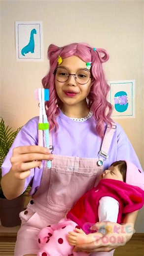 🪥 Let’s Make a Smart Toothbrush Hack! Help Mom Smile 😁 #DIY #Kids #Learning
