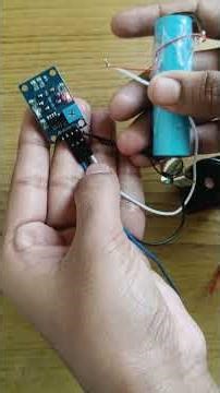 How to make Smoke Detector Alarm Sensor | School Alarm Project|#smoke#shorts