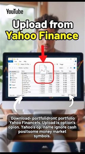 Upload CSV to Yahoo Finance - SOLVED