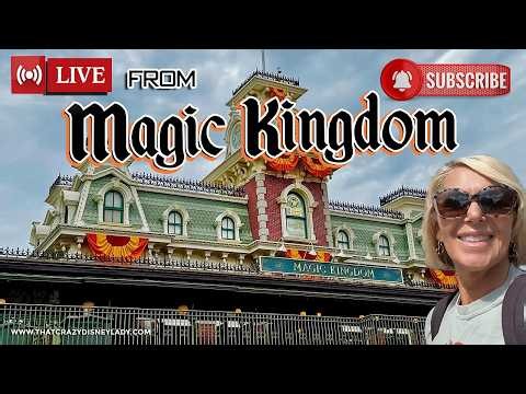 Magic Kingdom Rides, Shows, Parade 10/27/26 #live