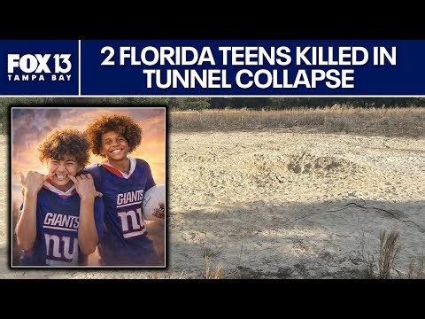 Florida community grieves teens killed in tunnel collapse