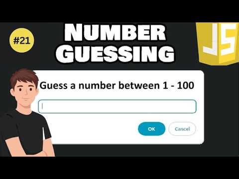 JavaScript NUMBER GUESSING GAME ↕ ( Javascript tutorial 21 )
