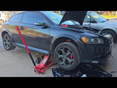 Volvo C30 Fan Module Replacement plus Suspension & Brake Upgrades