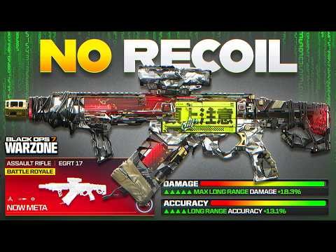 new BEST *NO RECOIL* EGRT 17 AR META LOADOUT in WARZONE BO7! (Best Assault Rifle Class)