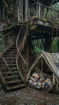 We Built a Treehouse Just for Grandma! ❤️ #home