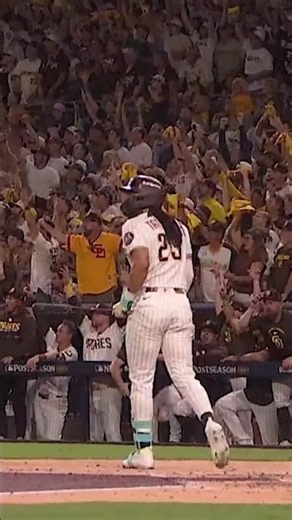 FERNANDO TATIS JR GOT ON BOARD WITH 1ST HOME RUN OF 2026 NLDS #mlb #padres