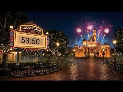 1 Hour Disneyland Countdown 🏰✨ | Magical Timer Before Your Trip