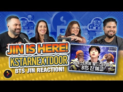 Jin of BTS "Jin is here! - KStarNextDoor" - We LOVE this friendship! 🙌🏼😁 | Couples React