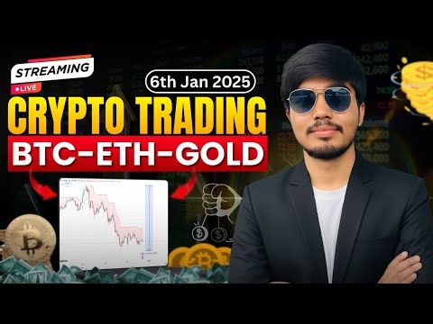 Bitcoin & GOLD Live Analysis Today | 6th Jan 2026 | Intraday Market Outlook, Key Levels- Live