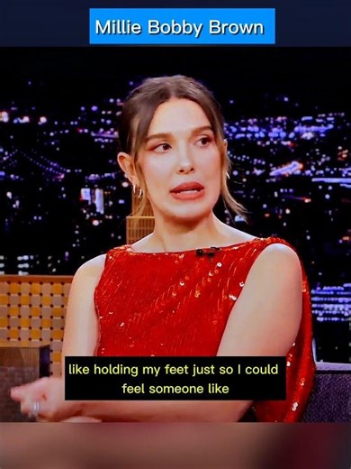Millie Bobby Brown | TTS | Watchtts CommentaryFair Use - Educational Purpose© NBC / Jimmy Fallon