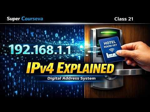 IPv4 Explained | How IP Addresses Actually Work (Networking Basics) | IPv4 Addresse | Super courseva
