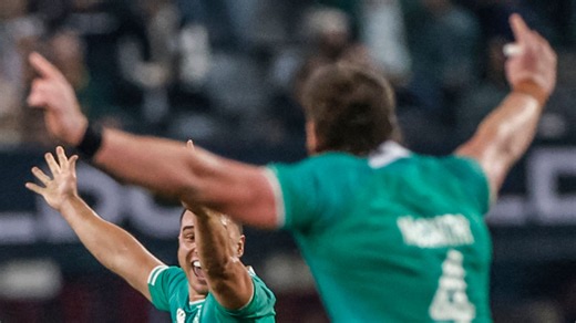 South Africa 24-25 Ireland: Ciaran Frawley's heroic last-minute drop goal seal famous win and squares series