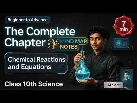 🔥Class 10 Science Chapter 1 |📘Chemical Reactions and Equations Full Chapter | Beginner to Advanced