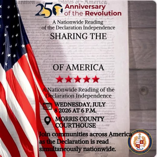 On July 6, 1776, 250 years ago today, the Declaration of Independence appeared in print for the first time. The Pennsylvania Evening Post published the full text of the Declaration, making it the… | Morris County Government