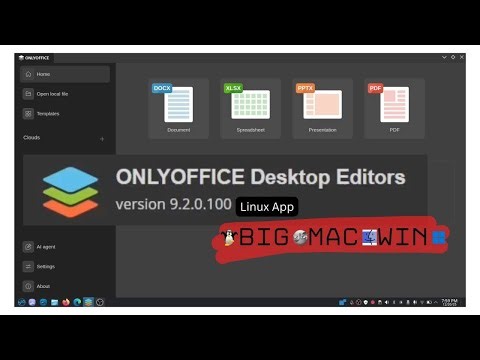 Is this the Future of Office Suites? OnlyOffice 9.2 AI Agent Tour! Big Mac Win Review
