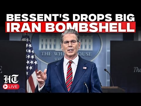 LIVE | 'We'll See': Bessent Hints at Potential Iran Sanctions Relief Under Trump | US-Iran | Trump