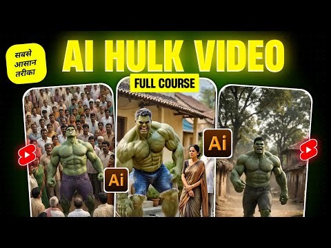 Ai Se Hulk Video Kaise Banaye | Ai Hulk Video Generator | Make Ai Hulk Video for FREE