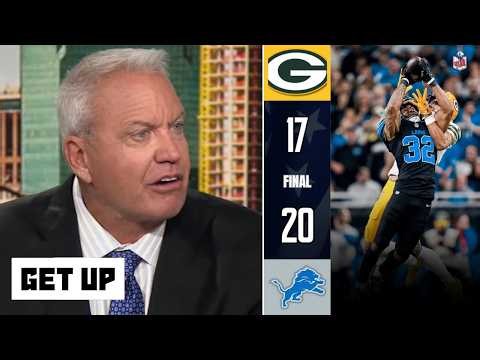 GET UP | "PACKERS CRUSHED AT THE BUZZER!" - Rex Ryan breaks down Lions' 20-17 Win
