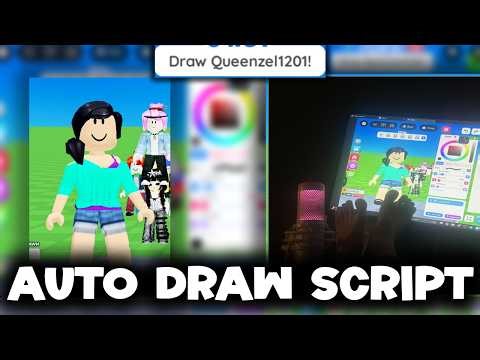 Auto Draw Script (DRAW ME) - ROBLOX EXPLOITING