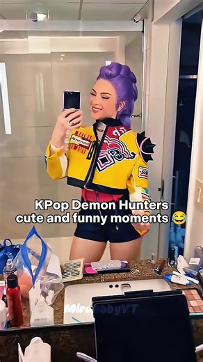 KPop Demon Hunters cute and funny moments 😂 pt127 #kpdh #kpop #kpopdemonhunters #cosplay #rumi #jinu