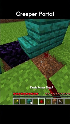 Creeper Portal #minecraft