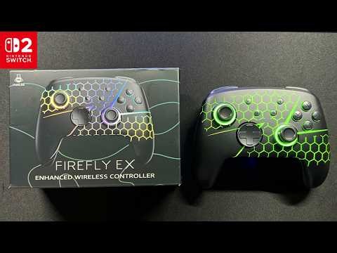 Unboxing Nintendo Switch 2 Controller - Firefly Pro Controller - Z | FUNLAB