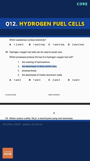 IGCSE Chemistry - Multiple Choice (exams from 2026) #chemistry #exams #revision