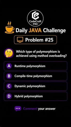 🔥 Java Daily Challenge Day 25 | MCQ Question | Improve Coding Skills 🚀 #shots #java