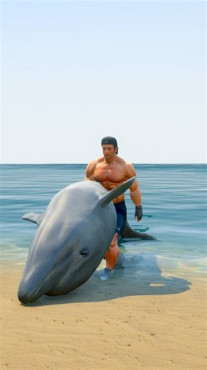 GTA 5: Mafia Captured a Dolphin! What Franklin Did to Free was insane 😱 #shorts