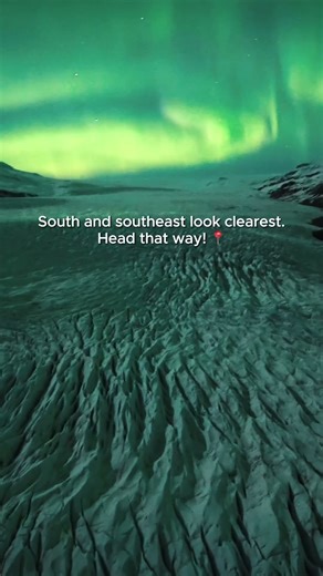 Active aurora conditions for Jan 3! 🚨 #iceland #aurora