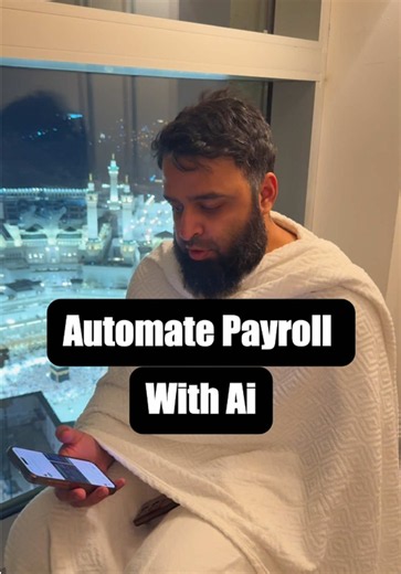 Automate payroll with Ai • • • • #artificialintelligence #cloud #payroll #accountingstudent #foryou