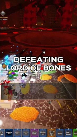 DEFEATING LORD OF BONES | The Veil #roblox #theveil #newgameinroblox #robloxfyp