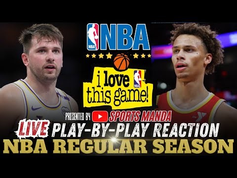 🔴LAKERS VS ATLANTA HAWKS │ 2026 NBA REGULAR SEASON - Basketball Play-By-Play Reaction & Scoreboard