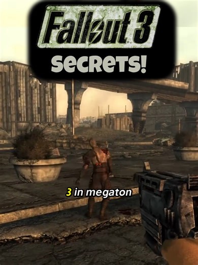 Fallout 3 Secrets (Part 1)❓#shorts #gaming #fallout #fallout3 Did you know about any of these in Fallout 3?