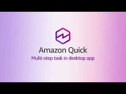 Amazon Quick: Prep for Any Meeting in One Prompt | Amazon Web Services