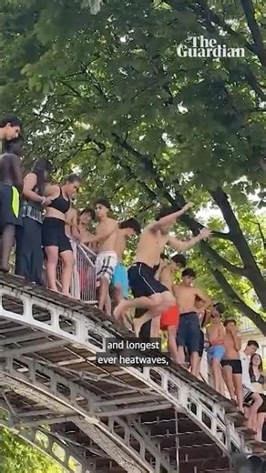 How Europe's heatwave led to a ban on drinking in public in Paris