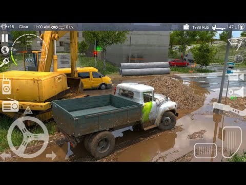 Russian Car Driver ZIL 130 #4 - Android Gameplay