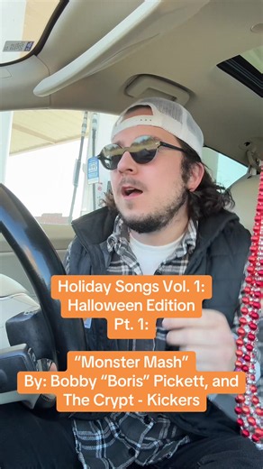Holiday Songs Vol. 1: Halloween Edition Pt. 1: “Monster Mash” By: Bobby “Boris” Pickett and The Crypt - Kickers #FYP #MonsterMash #Halloween #Classic #Vibe
