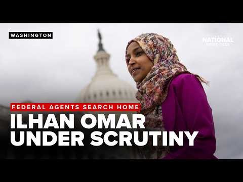 FBI Searches Rep. Ilhan Omar's Home as NYC ICE Shooting Sparks New Controversy