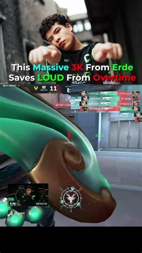 ERDE SAVES LOUD WITH AN INSANE 3K IN OVERTIME | VALORANT VCT SHANGHAI GRAND FINALS 2026