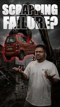 Vehicle Scrapping - A Failure? 😰 #cars24