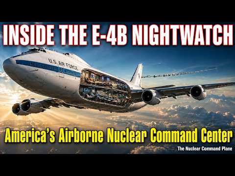 Inside the E-4B Nightwatch: America’s Airborne Nuclear Command Center