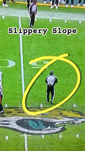 NFL REF SLIPS ON WET GRASS IN LONDON & GETS CARTED OFF! 😱🚨 #shorts