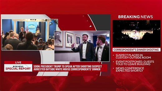 President Trump holds press conference following shots fired at White House Correspondents' Dinner | CBS News